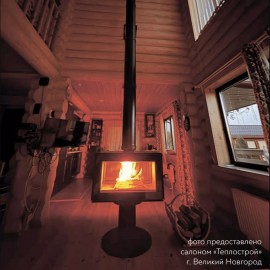 АСТОВ ПЕЧЬ-КАМИН КУБ Т 800